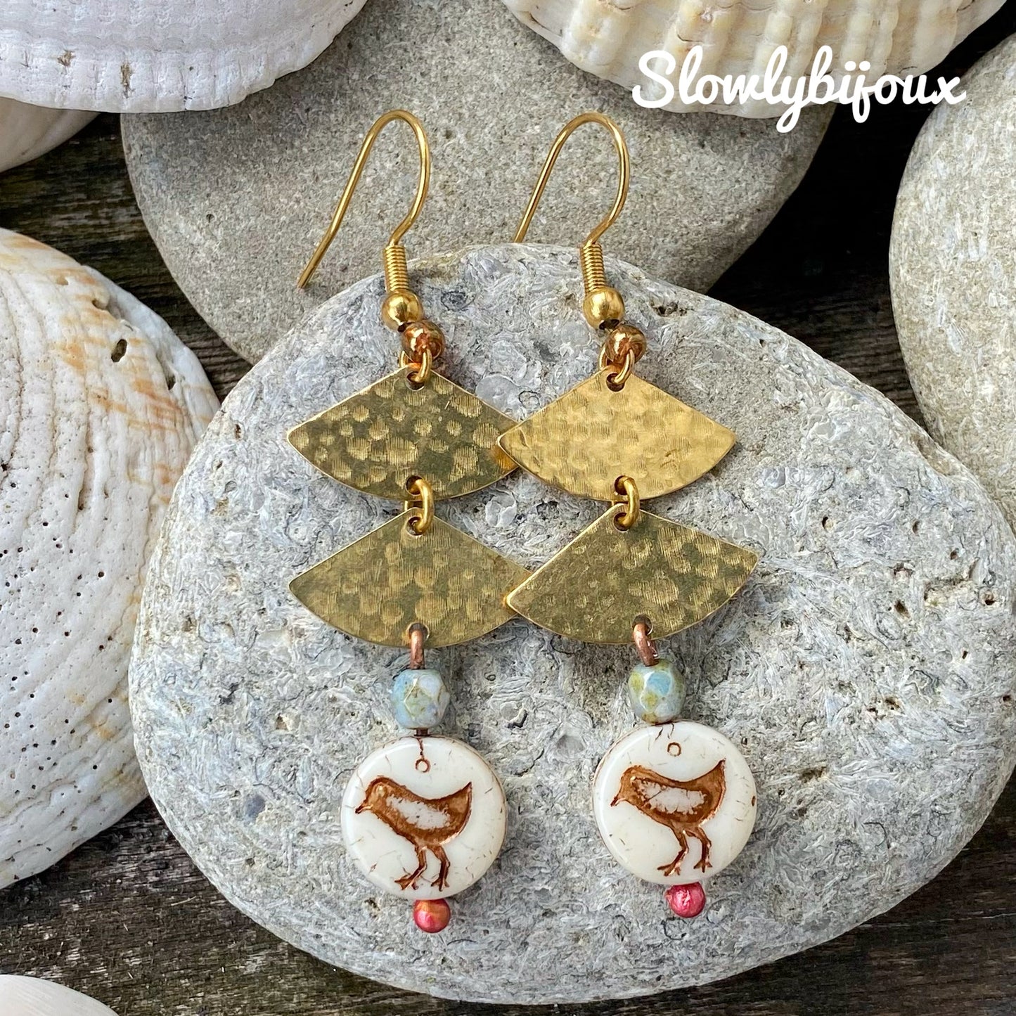 Boucles d'oreilles oiseaux