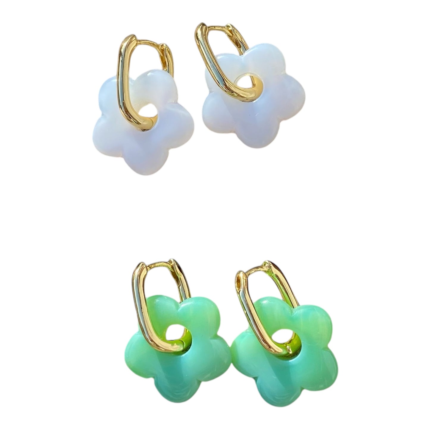 Boucles fleurs